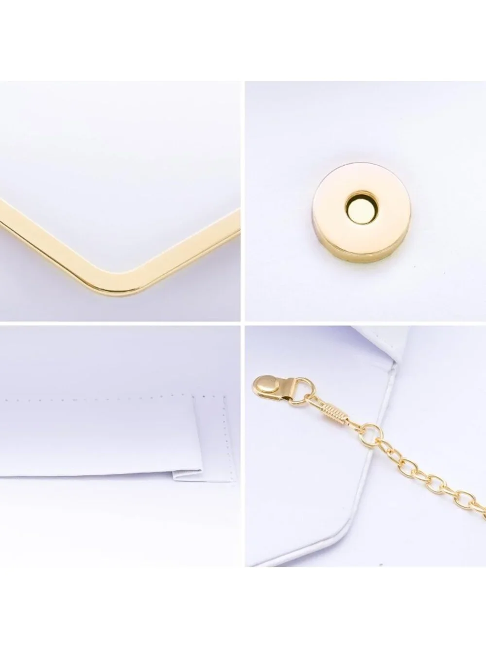 Shiny Sequin Clutch Purse for Women, Sparkly Evening Bag with Chain, Party Prom